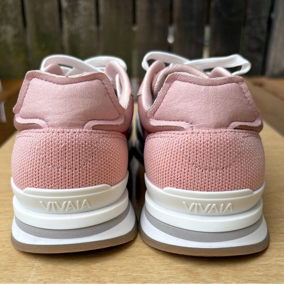 Vivaia Satin Luxe Allegro Sneaker In Pink/ White EU 36 US 6 - Picture 5 of 16